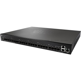 Коммутатор Cisco Systems SG550XG-24F 24-Port 10G SFP+ Stackable Managed Switch (SG550XG-24F-K9-EU). Изображение #1