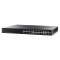 Коммутатор Cisco Systems SF300-24PP 24-port 10/100 PoE+ Managed Switch w/Gig Uplinks (SF300-24PP-K9-EU)