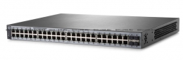 HP 1820-48G-PoE+ (370W) Switch (WEB-Managed, 24*10/100/1000 PoE+, 24*10/100/1000, 4*SFP, 370W, Rack-mounting, 19