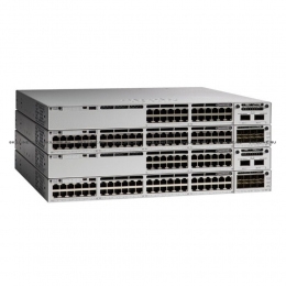 Коммутатор Cisco Catalyst 9300  24 GE SFP Ports, modular uplink Switch (C9300-24S-E). Изображение #1