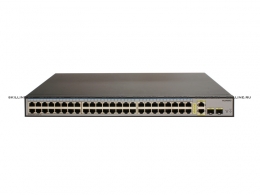 Коммутатор Huawei S1700-52FR-2T2P-AC(48 Ethernet 10/100 ports,2 Ethernet 10/100/1000 ports and 2 Gig SFP,AC 110/220V) (S1700-52FR-2T2P-AC). Изображение #1