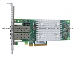 Адаптер HBA Qlogic 32Gb Dual Port  FC HBA, PCIe Gen3 x8, SR LC multi-mode optic (QLE2742-SR-CK). Изображение #1