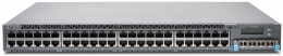Коммутатор Juniper Networks EX4300, 48-Port 10/100/1000BaseT + 450W DC PS (Airflow in) (EX4300-48T-DC-AFI). Изображение #1