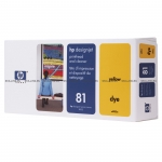 Набор HP 81 Yellow Dye печатающая головка + устройство очистки для Designjet 5000/5000ps/5500/5500ps (C4953A)