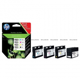 Набор HP 932XL/933XL CMYBk для Officejet Premium 6100/6700 Officejet 7110/7510/7610 (C2P42AE). Изображение #1