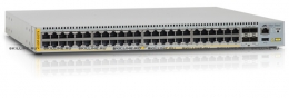 Коммутатор Allied Telesis Stackable Gigabit Top of Rack Datacenter Switch with 48 x 10/100/1000T, 4 x 10G SFP+ ports, Dual Hot Swappable PSU, Back to Front Cooling + NCB1 (AT-x510DP-52GTX). Изображение #1
