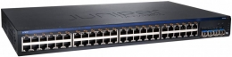 Коммутатор Juniper Networks EX2200 TAA, 48-Port 10/100/1000BaseT (48-ports PoE) with 4 SFP Uplink Ports (Optics not Included) (EX2200-48P-4G-TAA). Изображение #1