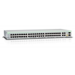 Коммутатор Allied Telesis 48  Port Fast Ethernet WebSmart Switch with 4 uplink ports (2  x 10/100/1000T and  2 x SFP-10/100/1000T Combo ports) (AT-FS750/52)