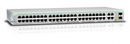 Коммутатор Allied Telesis 48  Port Fast Ethernet WebSmart Switch with 4 uplink ports (2  x 10/100/1000T and  2 x SFP-10/100/1000T Combo ports) (AT-FS750/52). Изображение #1