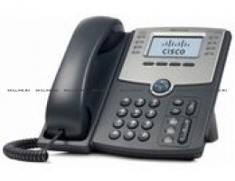 Телефонный аппарат Cisco 8 Line IP Phone With Display, PoE and PC Port (SPA508G). Изображение #1