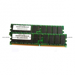 Оперативная память HP 4 GB (2 x 2 GB 2RANK) PC2-3200 Registered Memory (DDR2-400) Option Kit [375004-B21] (375004-B21). Изображение #1