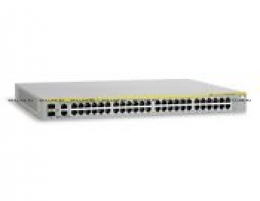 Коммутатор Allied Telesis 48 Port POE Stackable Managed Fast Ethernet Switch with Two 10/100/1000T / SFP Combo uplinks (AT-8000S/48POE). Изображение #1