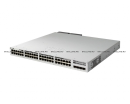 Коммутатор Cisco Catalyst 9300L 48p PoE, Network Essentials ,4x1G Uplink (C9300L-48P-4G-E). Изображение #1