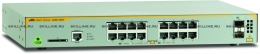Коммутатор Allied Telesis L2+ managed switch, 16 x 10/100/1000Mbps, 2 x SFP uplink slots, 1 Fixed AC power supply EU Power cord (AT-x230-18GT). Изображение #1