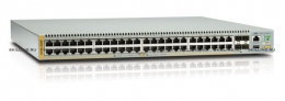 Коммутатор Allied Telesis Gigabit Edge Switch with 48 x 10/100/1000T POE+ ports, 4 x 1G SFP ports. Requires licenses to enable 10G uplink and to enable stacking feature + NCB1 (AT-x510L-52GP-50). Изображение #1
