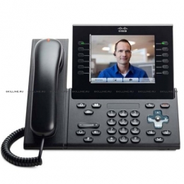 Телефонный аппарат Cisco UC Phone 9971, Charcoal, Arabic keypad, Std HS, Camera (CP-9971-C-A-C-K9=). Изображение #1