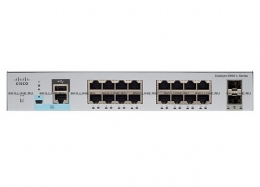 Коммутатор Cisco Catalyst 2960L 16 port GigE, 2 x 1G SFP, LAN Lite (WS-C2960L-16TS-LL). Изображение #1