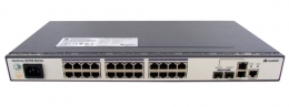 Коммутатор Huawei S2700-26TP-EI-AC(24 Ethernet 10/100 ports,2 dual-purpose 10/100/1000 or SFP,AC 110/220V) (S2700-26TP-EI-AC). Изображение #1