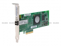 Адаптер HBA Qlogic 4Gb Single Port FC HBA, x4 PCIe, LC multi-mode optic (QLE2460-CK). Изображение #1