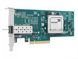 Адаптер HBA Qlogic 10Gb Dual Port FCoE CNA, x8 PCIe, SR optics (BR-1020-0010). Изображение #1