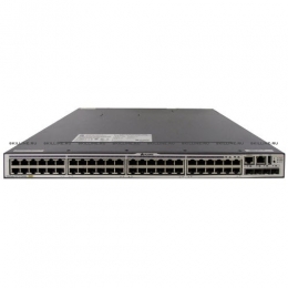 Коммутатор Huawei S5700-48TP-PWR-SI(48 Ethernet 10/100/1000 PoE+ ports,4 of which are dual-purpose 10/100/1000 or SFP,without power module) (S5700-48TP-PWR-SI). Изображение #1