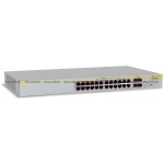 Коммутатор Allied Telesis Layer 2 switch with 24-10/100/1000Base-T ports plus 4 active SFP slots (unpopulated) (AT-8000GS/24)
