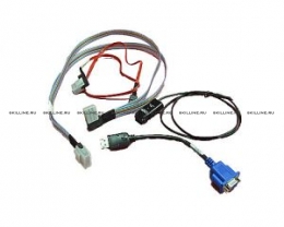 Miscellaneous cable kit - Includes the front video adapter cable, embedded SATA - Кабель (кит) (671353-001). Изображение #1