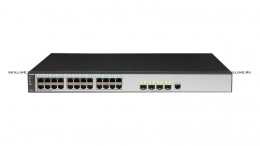 Коммутатор Huawei S5700-28P-LI-BAT(24 Ethernet 10/100/1000 ports,4 Gig SFP,1 slot with battery,AC 110/220V) (S5700-28P-LI-BAT). Изображение #1