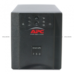 ИБП APC  Smart-UPS 500W/750VA, Line-Interactive, user repl. batt., Input 230V / Output 230V, Interface Port DB-9 RS-232, USB, SmartSlot (SUA750I). Изображение #1