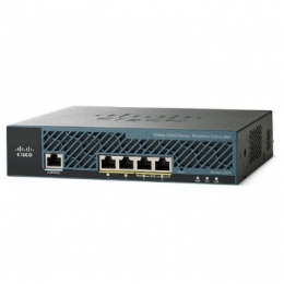 Контроллер беспроводных точек доступа Cisco 2504 Wireless Controller for High Availability (AIR-CT2504-HA-K9). Изображение #1