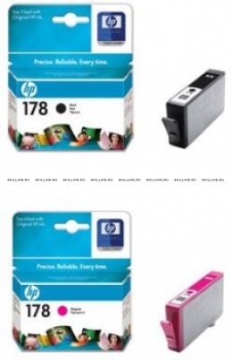 Набор HP 178 Black + 178 Magenta (CB316HE+CB319HE) (CB316HE+CB319HE). Изображение #1