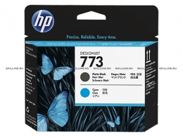 Печатающая головка HP 773 Matte Black and Cyan для Designjet Z6600 (C1Q20A). Изображение #1