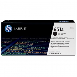 Тонер-картридж HP 651A Black для Color LaserJet Enterprise 700 M775dn/f/z/z+ (13500 стр) (CE340A). Изображение #1