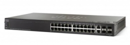 Коммутатор Cisco Systems SG500-28MPP 28-port Gigabit Max PoE+ Stackable Managed Switc (SG500-28MPP-K9-G5). Изображение #1