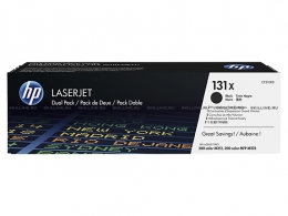 Тонер-картридж HP 131X Black Dual Pack для CLJ Pro MFP M251n/M251nw/M276n/M276nw(2х2400 стр) (CF210XD). Изображение #1