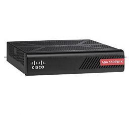 Межсетевой экран Cisco ASA 5506-X with FirePOWER services, WiFi, 8GE, AC, 3DES/AES (ASA5506W-A-K9). Изображение #1