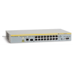 Коммутатор Allied Telesis 16 Port Managed Fast Ethernet Switch with One 10/100/1000T /  SFP Combo uplinks, Silent operation, (AT-8000S/16)