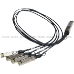 HP X242 QSFP 4x10G SFP+ 1m DAC Cable (JG329A)