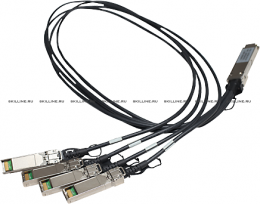 HP X242 QSFP 4x10G SFP+ 1m DAC Cable (JG329A). Изображение #1