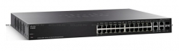 Коммутатор Cisco Systems SF300-24MP 24-port 10/100 Max PoE Managed Switch (SF300-24MP-K9-EU). Изображение #1