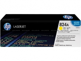 Тонер-картридж HP 824A Yellow для CLJ CP6015/CM6030mfp/CM6040mfp (21000 стр) (CB382A). Изображение #1