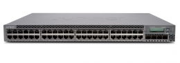 Коммутатор Juniper Networks EX3300, 48-Port 10/100/1000BaseT with 4 SFP+ 1/10G Uplink Ports (Optics Not Included) (EX3300-48T). Изображение #1
