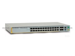 Коммутатор Allied Telesis 24 ports SFP Layer 2+ Switch with 4 x 10G SFP+ uplinks, dual embedded power supply (AT-x510-28GSX-50). Изображение #1