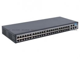HP 1910-48 Switch(Web-managed, 48*10/100, 2 10/100/1000 ports, 2 SFP, static routing, 19