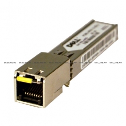 Оптический модуль Dell SFP Transceiver 1000BASE-T Copper for Dell PowerConnect, Kit (407-10439). Изображение #1