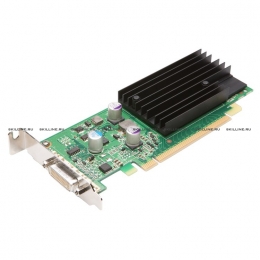 Видеокарта PNY NVIDIA Quadro FX 370 LP 256MB PCIE DMS59 Retail 540/500 64-bit DDR2 LP Bracket ONLY DMS59 to Dual DVI-I Cable (VCQFX370LP-PCIEBLK-1). Изображение #1