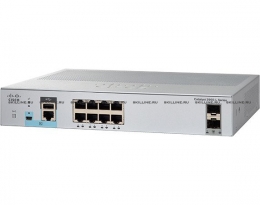 Коммутатор Cisco Catalyst 2960L 8 port GigE, 2 x 1G SFP, LAN Lite (WS-C2960L-8TS-LL). Изображение #1
