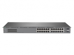HP 1820-24G Switch (WEB-Managed, 24*10/100/1000 + 2*SFP, Fanless, Rack-mounting, 19
