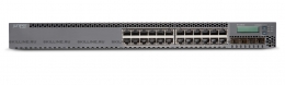Коммутатор Juniper Networks EX3300 TAA, 24-Port 10/100/1000BaseT with 4 SFP+ 1/10G Uplink Ports (Optics not included) (EX3300-24T-TAA). Изображение #1