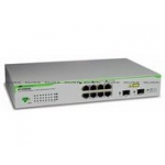 Коммутатор Allied Telesis 8 port 10/100/1000TX WebSmart switch with 2 SFP bays (ECO version) (AT-GS950/8)
